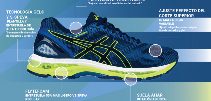 asics suela de gel