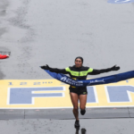 Ganadora maratón Boston 2018