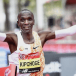 Eliud Kipchoge en la pasada edición del Maratón de Londres